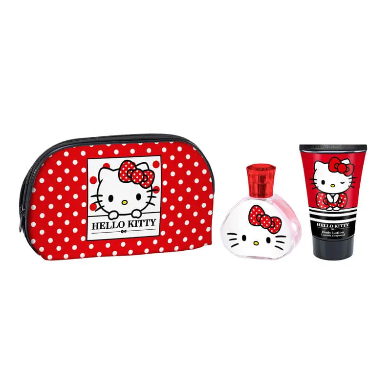 Hello Kitty Toilet Bag EDT 50ml + Body Lotion 100ml