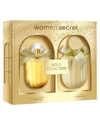 WOMEN SECRET GOLD SEDUCTION SET EDP 100ML+ BODY LOTION 200ML