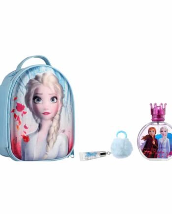 Frozen II Zip Case EDT 100 ml + Lip gloss with pompom charm