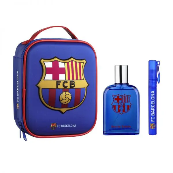 FC Barcelona Zip Case EDT 100 ml + Perfume Pen 10 ml