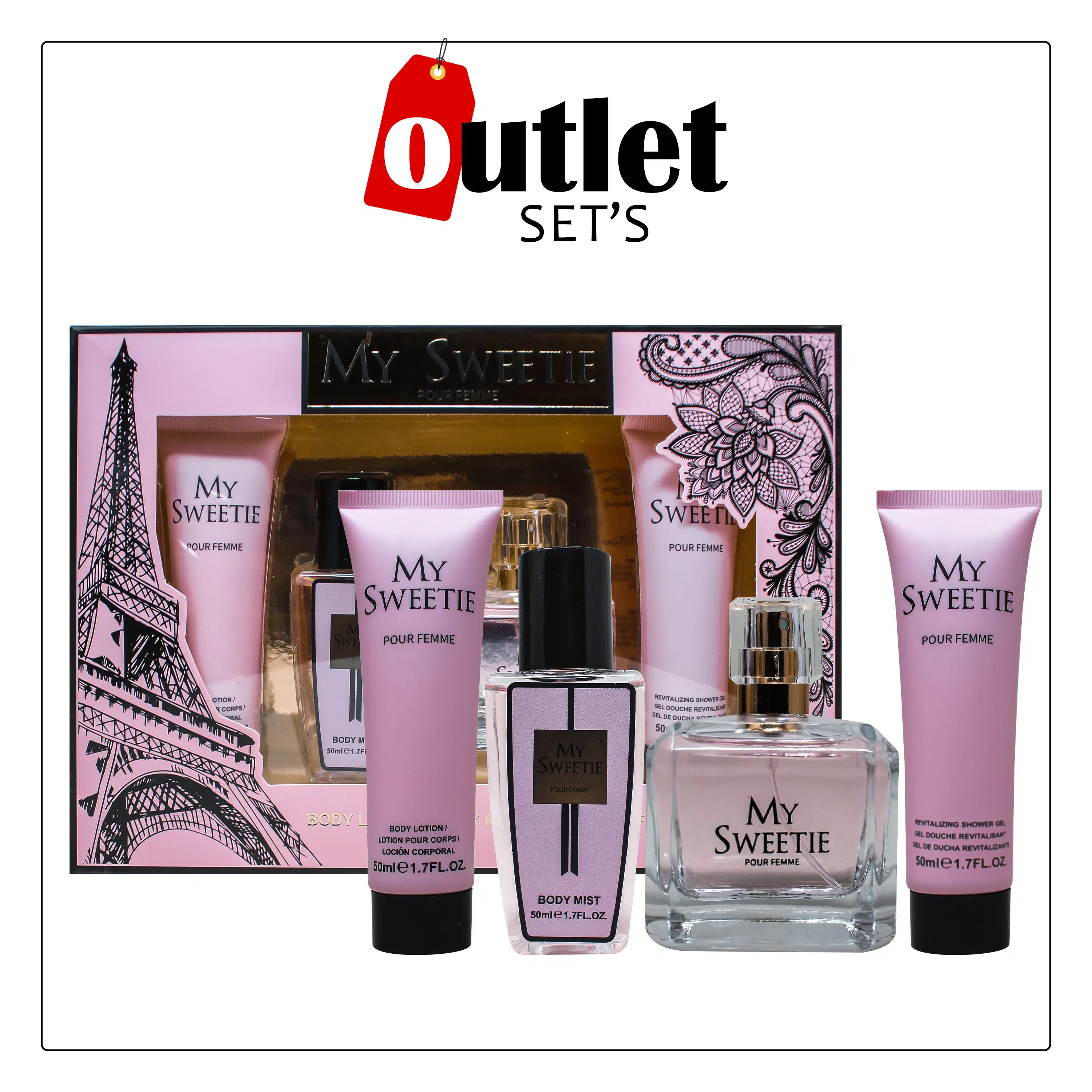 My Sweetie Pour Femme 4PCS Gift Set For Women