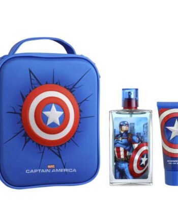 CAPTAIN AMERICA ZIP CASE EDT 100 ML + SHOWER GEL 60 ML