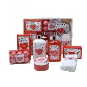 Paris Glam Body Care pink strawberry Set