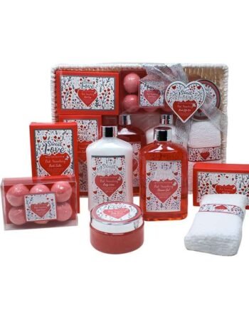 Paris Glam Body Care pink strawberry Set