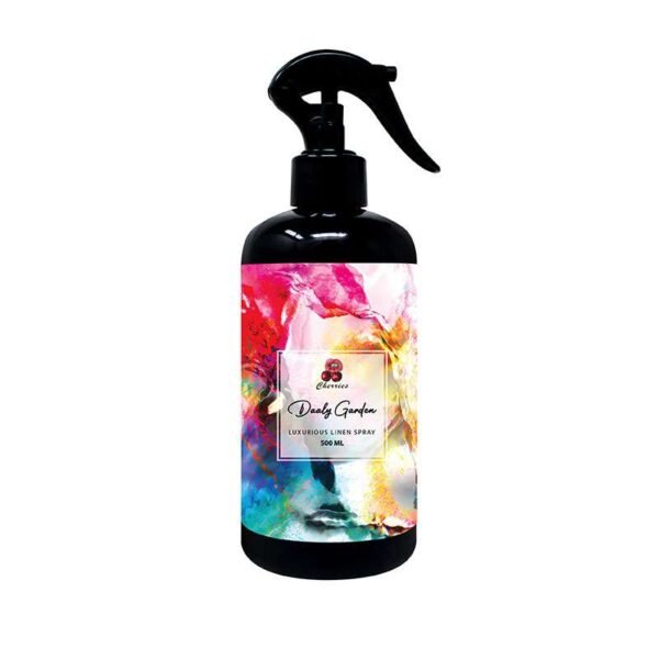 CHERRIES LUXURIOUS LINEN SPRAY DAALY GARDEN 500ML