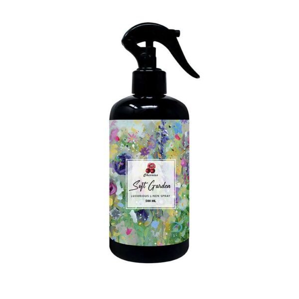 CHERRIES LUXURIOUS LINEN SPRAY SOFT GARDEN 500ML