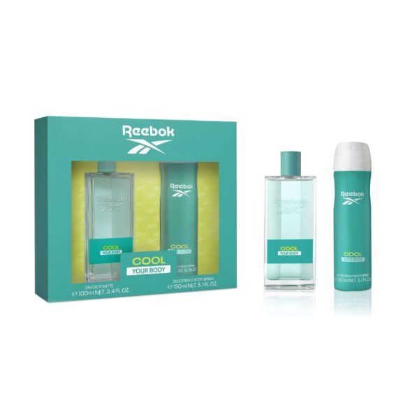 REEBOK COOL YOUR BODY FOR WOMEN SET EDT 100 ML + BODY SPRAY 150 ML