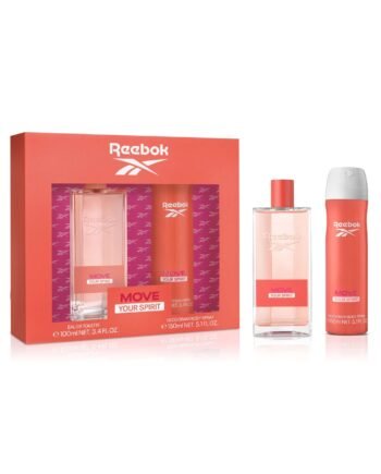 REEBOK MOVE YOUR SPIRIT FOR WOMEN SET EDT 100 ML + BODY SPRAY 150 ML