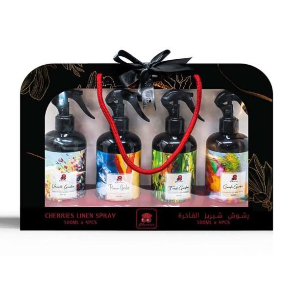 CHERRIES LINEN SPRAY 500ML x 4PCS