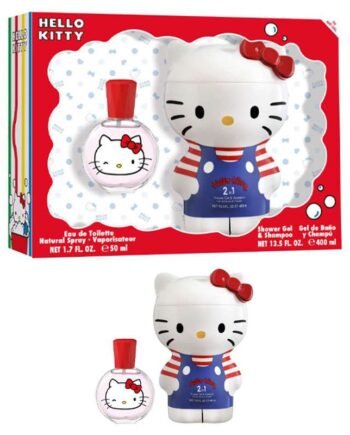 HELLO KITTY GIFT SET EDT 50 ML + 2D SHOWER GEL & SHAMPOO 400 ML