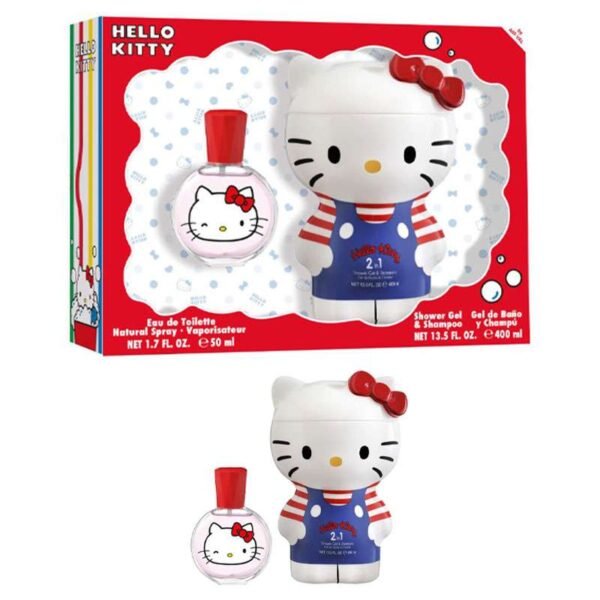 HELLO KITTY GIFT SET EDT 50 ML + 2D SHOWER GEL & SHAMPOO 400 ML