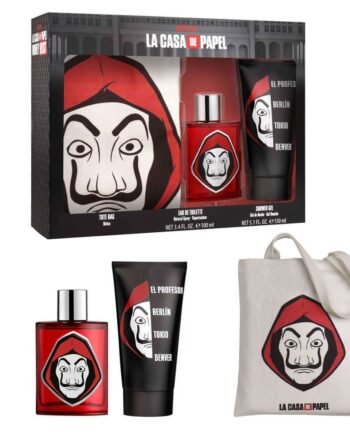 LA CASA DE PAPEL GIFT SET EDT 100 ML + SHOWER GEL 150 ML + TOTE BAG