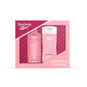 REEBOK ACTIVATE YOUR SENSE WOMEN EDT 100ML+BODY LOTION 250ML