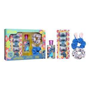 STITCH GIFT SET EDT 100 ML + IRON ON PATCHES + SCRUNCHIES