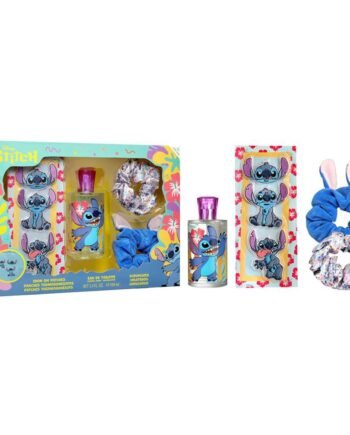 STITCH GIFT SET EDT 100 ML + IRON ON PATCHES + SCRUNCHIES