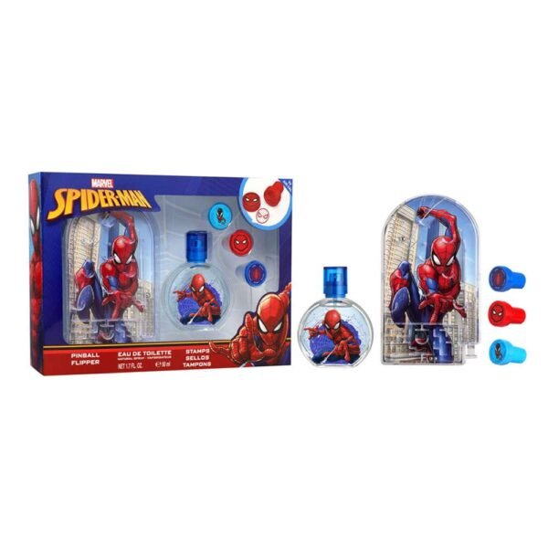 SPIDER MAN GIFT SET EDT 50 ML + PINBALL + STAMPS