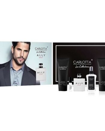 carlotta ally sport set edt 100ml man مجموعة عطور رجالي 5 قطع