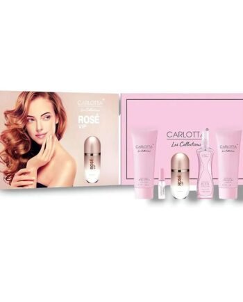 carlotta Rose VIP  set edt 100ml woman مجموعة عطور نساءي  5 قطع