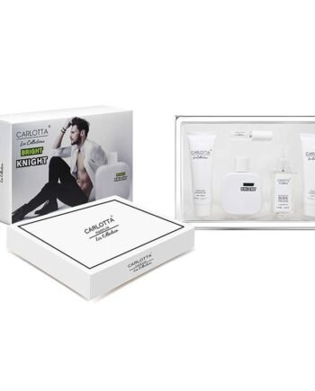carlotta bright night set edt 100ml for man مجموعة عطور رجالي 5 قطع
