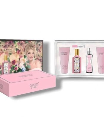 carlotta gorgeous gardenia set edt 100ml famme مجموعة عطور نساءي 5 قطع