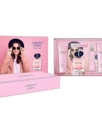 carlotta this my way set edt 100ml woman مجموعة عطور نساءي 5 قطع