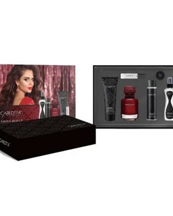 carlotta taboos rouge for her 6 pieces set مجموعة عطور نساءي