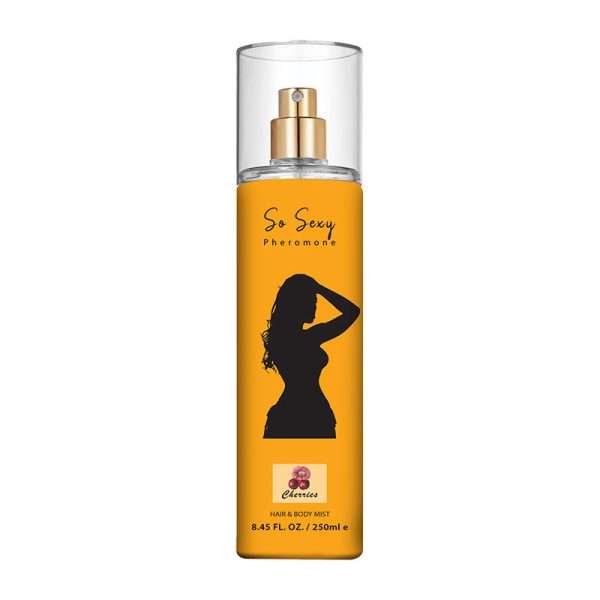 CHERRIES HAIR & BODY MIST PHEROMONE SO SEXY 250ML