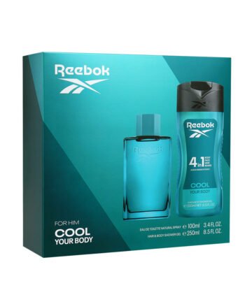 REEBOK COOL YOUR BODY MAN SET EDT 100ML + SHOWER GEL 250ML