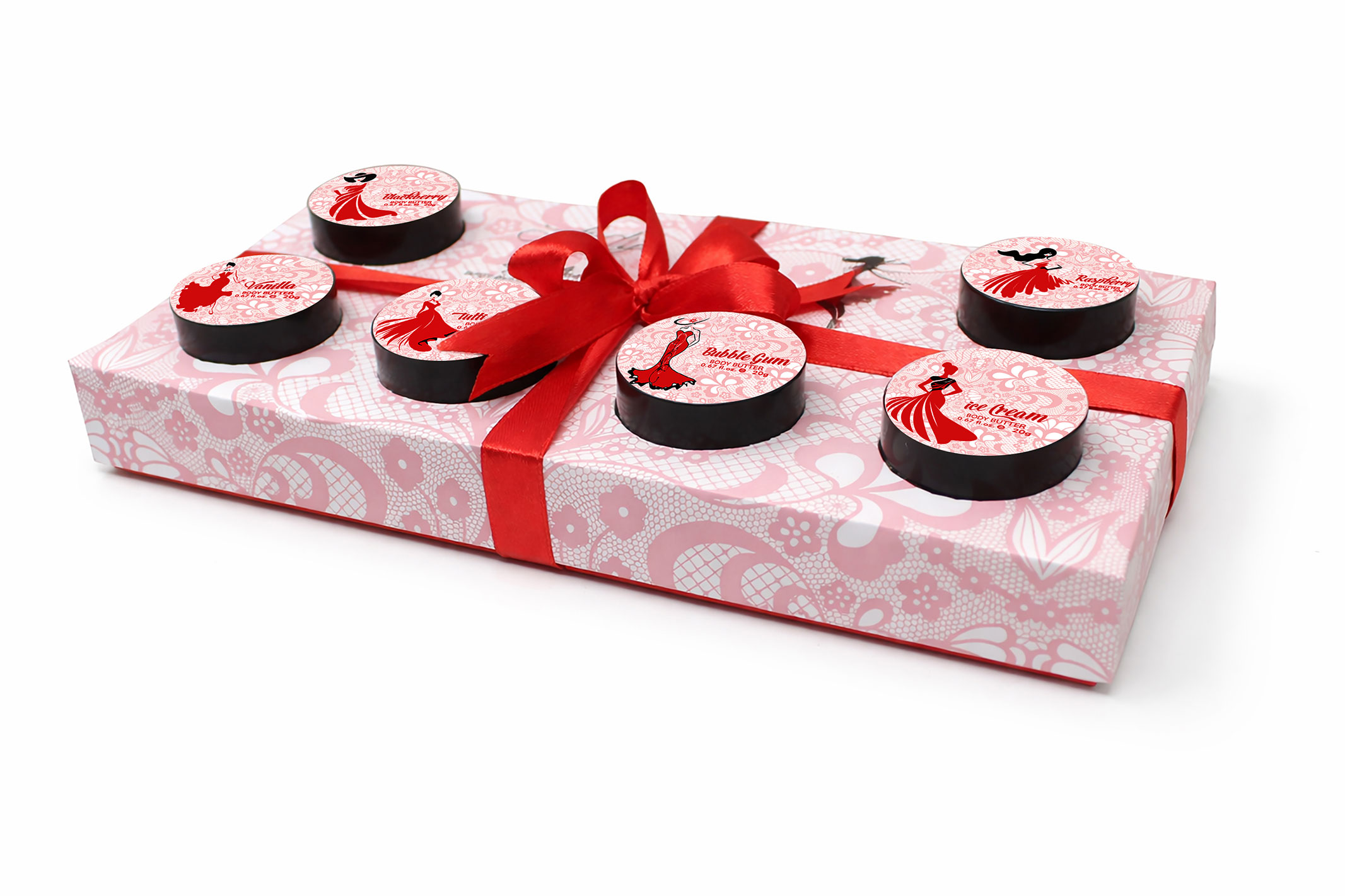 Lady in Red – Seduction Body Butter Collection 20gx6pcs