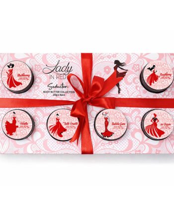 LADY IN RED - SEDUCTION BODY BUTTER COLLECTION 20gx6pcs