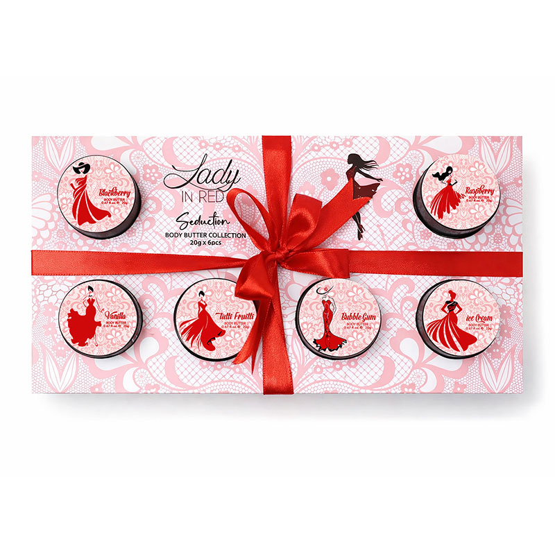 Lady in Red – Seduction Body Butter Collection 20gx6pcs