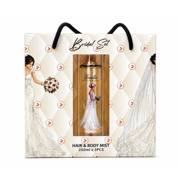 CHERRIES BRIDAL SET HAIR & BODY MIST   250ML x 3PCS