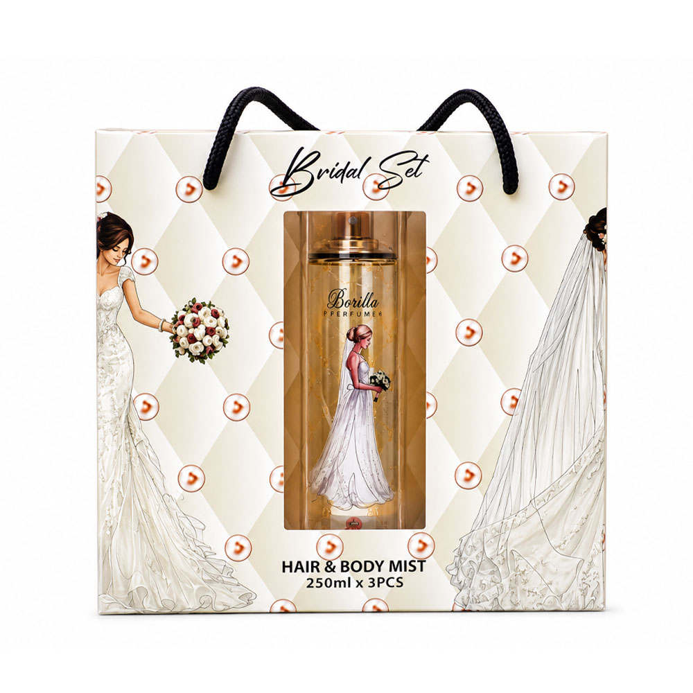 CHERRIES BRIDAL SET HAIR & BODY MIST - 250ML x 6PCS