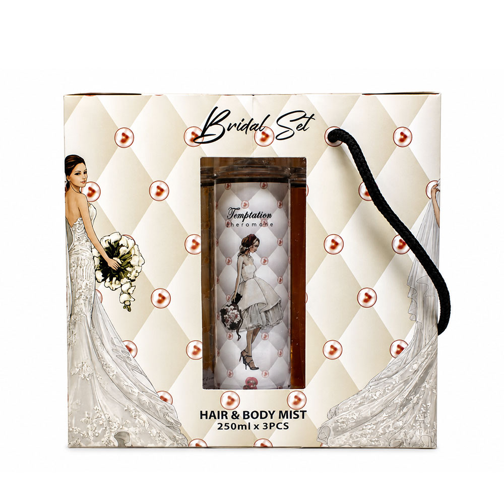 CHERRIES BRIDAL SET HAIR & BODY MIST - 250ML x 6PCS