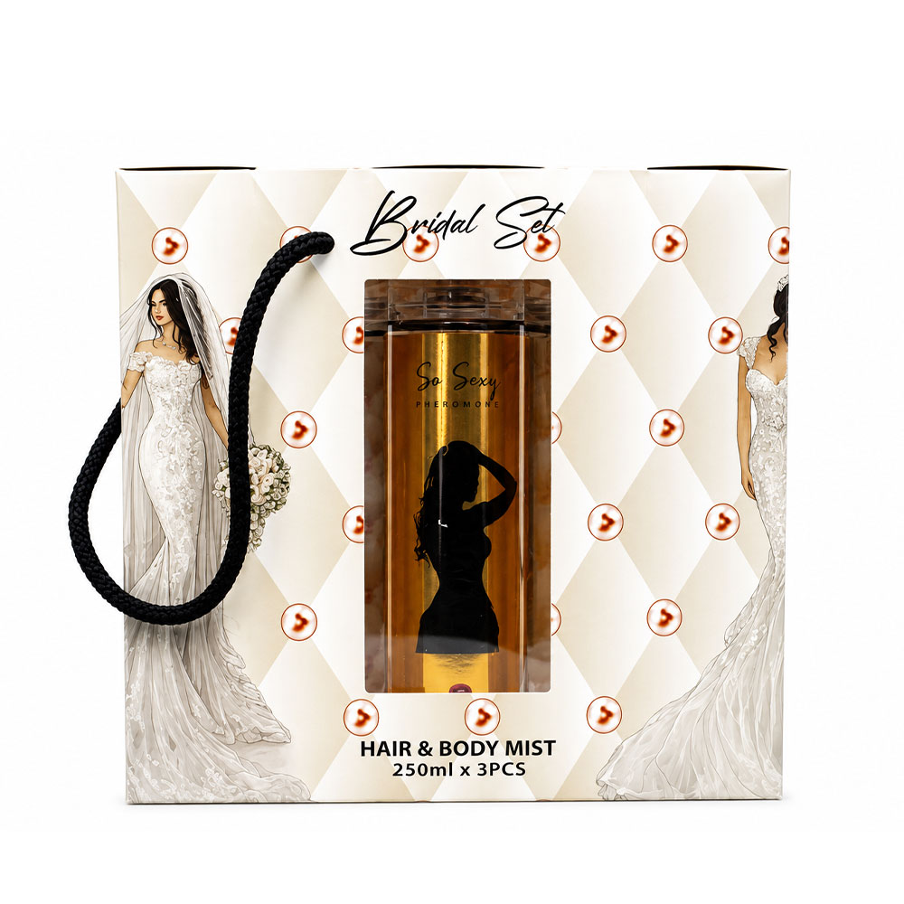 CHERRIES BRIDAL SET HAIR & BODY MIST - 250ML x 6PCS
